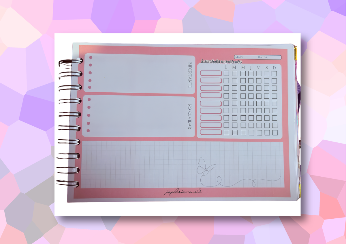 PLANNER BONITA SEMANA
